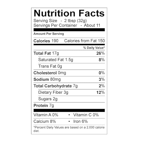 Image of Georgia Grinders Organic Almond Creamy and Blanched Gourmet Nut Butter Spread, Whole30 Approved, Non-GMO, Gluten Free, No Palm Oil, No Added Sugar, and Vegan Friendly, 12 Ounce (1 Pack)