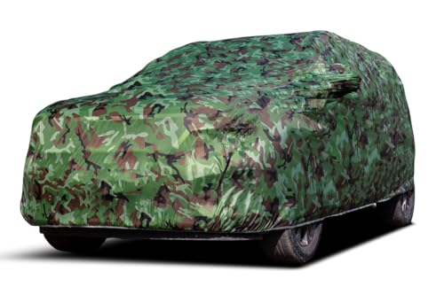Image of Heavy-Duty Car Cover for Compatible with Maruti S Presso (2019 to 2025 All Models) Deluxe Car Protection Cover - Waterproof & UV-Resistant All-Season Exterior Protection