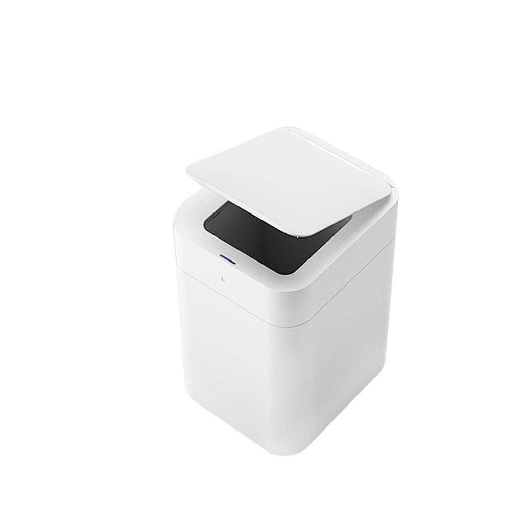 Garbage can Smart Trash Can Household Bathroom Kitchen Living Room Bedroom Storage Box Suitable for Kitchen and Bedroom