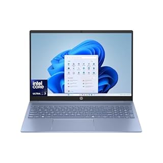 HP OmniBook 5 16-af1003sl, Notebook, (Intel Core Ultra 7 255U AI PC, 24GB RAM, 1TB SSD, Windows 11), Lavoro d'ufficio avanzato, Multitasking, Computer portatile, Tastiera Italiana QWERTY, Blu