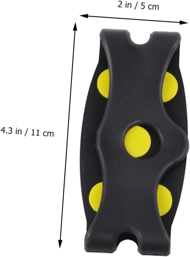 5 Teeth Silicone Crampon Shoes Cover Xmas for Boots Sneakers