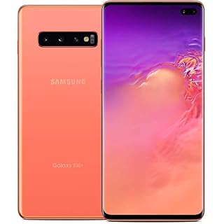 Samsung Galaxy S10+, 128GB, Flamingo Pink – Unlocked (Renewed)