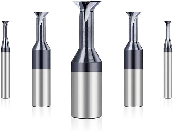 45 Degrees Milling Cutter Tungsten Carbide Dovetail Milling Cutter Steel Machining Tool,D8x45x4x10x60