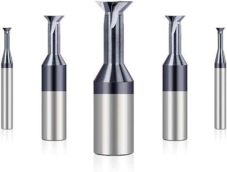 45 Degrees Milling Cutter Tungsten Carbide Dovetail Milling Cutter Steel Machining Tool,D8x45x4x10x60
