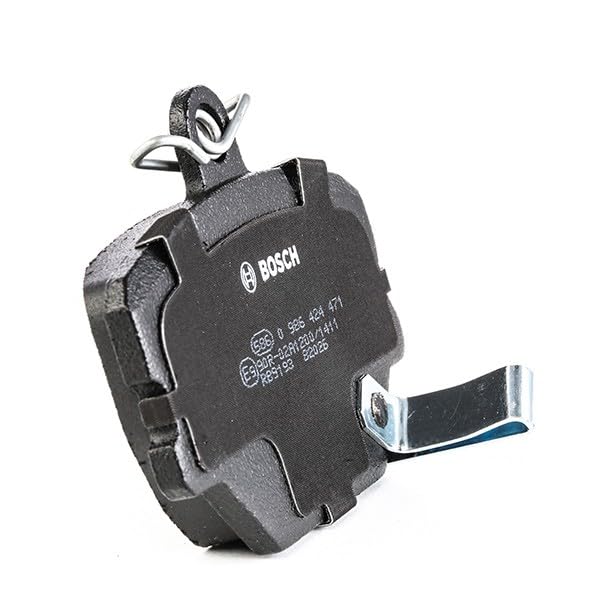 Bosch BP428 - Pastiglie Freni Auto, Asse Anteriore - Qualità Bosch - Riduzione del Rumore e della Polvere - Certificazione ECE-R90 - Senza Rame - 1 Confezione da 4 Pastiglie