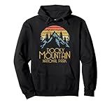 Vintage Rocky Mountains National Park Colorado Retro Hoodie Pullover Hoodie