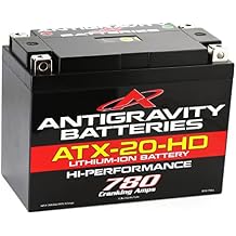 Antigravity ATX20-HD Lithium Motorcycle Battery, 780 Cranking Amps, 15Ah, YTX20 Replacement, Heavy Duty 12V Powersport Battery for Touring Motorcycles, ATV, UTV