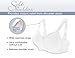 Glamorise Women's Plus-Size Comfort Lift Classic Lace Support Bra, White, 46G
