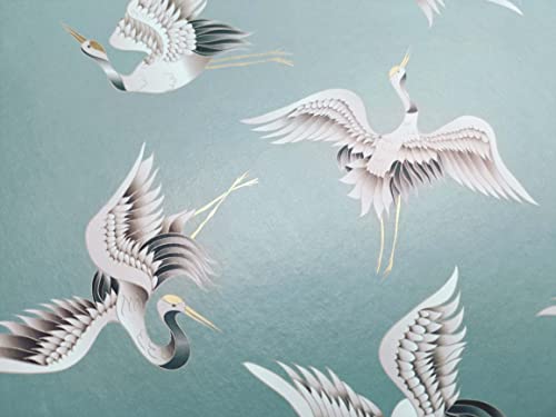 Interdruk Arch File A4 75 Mm - Metallic Design - Satin Gold Birds, A4+ #TOP2