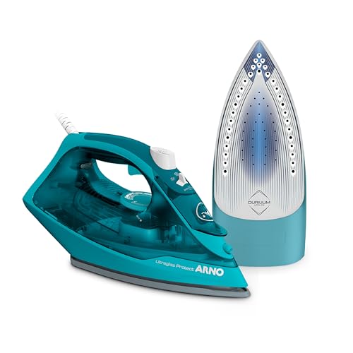 Ferro a Vapor Arno Ultragliss Protect com Base Durilium Airglide,