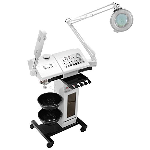 Esthology 15-in-1 Pro Beauty Salon Microdermabrasion Skincare Machine w/ Facial Steamer