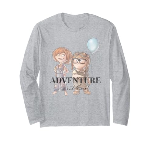 T-shirt Pixar Là-haut manches longues idéal pour vos sorties et voyages