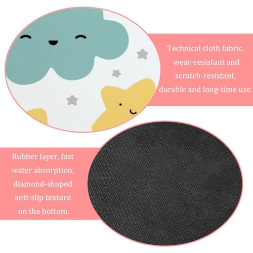 Tapis de bain absorbant à séchage rapide pour douche et baignoire - 6