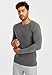 Leif Nelson Knit Sweater Crew Neck Anthracite L