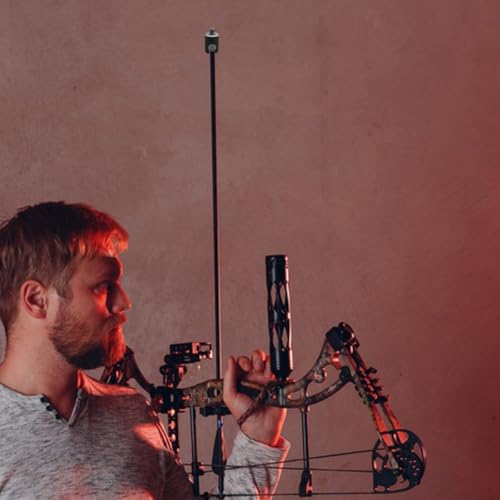Veemoon Adjustable Length Quick Disconnect Bow Stabilizer Coil Technology, Sturdy Aluminium Alloy and Plastic Construction for Archery Balance and Vibration Reduction Assorted style - Image 6