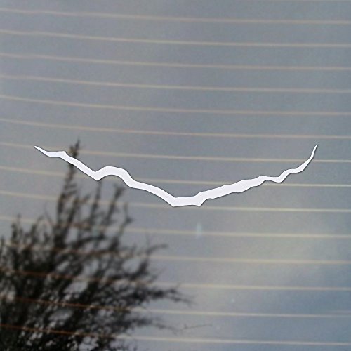 CMI291 Crack In Time - DW - Vinyl Decal | White | 6.25