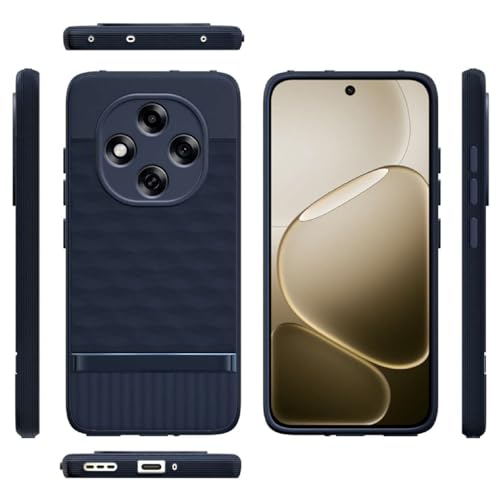 Image of Shockproof Case for Oppo F31 Pro 5G | Full Camera Protection | TPU Flexible Back Cover for Oppo F31 Pro 5G (Steel Blue)