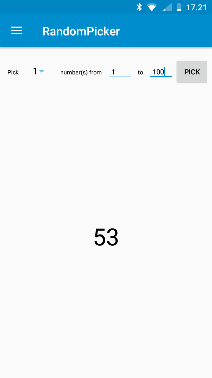 RandomPicker - App on Amazon Appstore