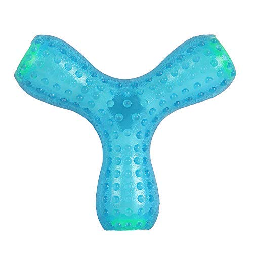 PSK PET MART Rubber TPR Toy, Purple Triangle Shaped, Medium, 1 Pcs Toys for Dogs Stylish (B08F48VSWV) Amazon Price History, Amazon Price Tracker