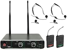 Up to 2 sets can be used together (4 wireless microphones all at once within the same venue) Available in handheld, beltpack, or combination variation Compact receiver fits perfectly in to a rack Front or rear mountable antennas Supplied with power a...
