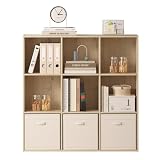 【Multi-usage, rangement complet pour toute la maison】Polyvalente, cette étagère cubique peut servir de séparateur de pièce, meuble de stockage, rangement pour jouets, meuble de chambre ou armoire de bureau. Il répond parfaitement aux besoins de rangement dans le salon, la chambre, la chambre d’enfant, le bureau et la salle à manger.