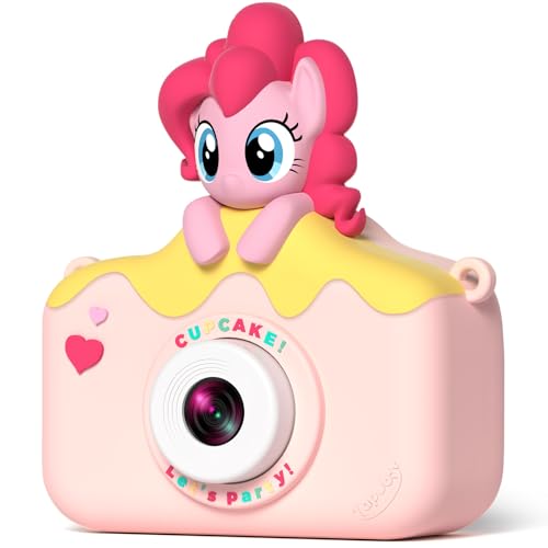 My Little Pony Kids Camera Toys for 3-12 Years Old Children, Hasbro Kids Digital Camera for Girls Boys,48MP Dual Lens HD 1080P IPS Screen Digital Toy Camera for Toddlers Christmas Birthday Gifts