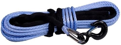 Vista 2 de Rugged Ridge Línea de cabrestante sintética, 1/4 pulgada x 50 pies 15102.31 Azul