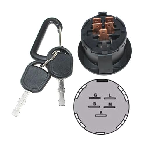 Llave de encendido para solucionar problemas de contacto en cortacésped 2