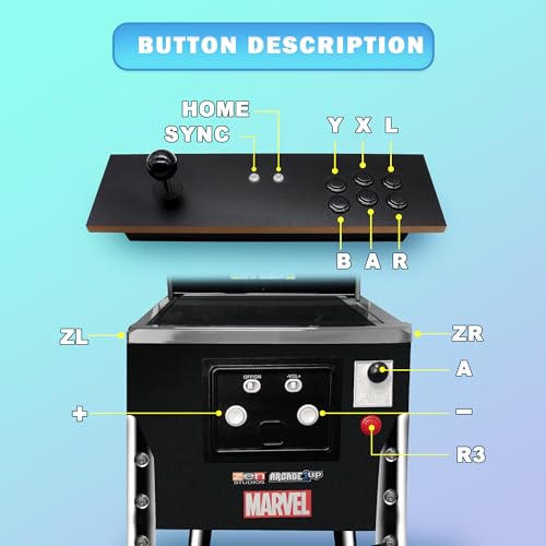 Switch Fighting Stick for Arcade1Up: Upgrade Your Pinball Experience with Custom Joysticks