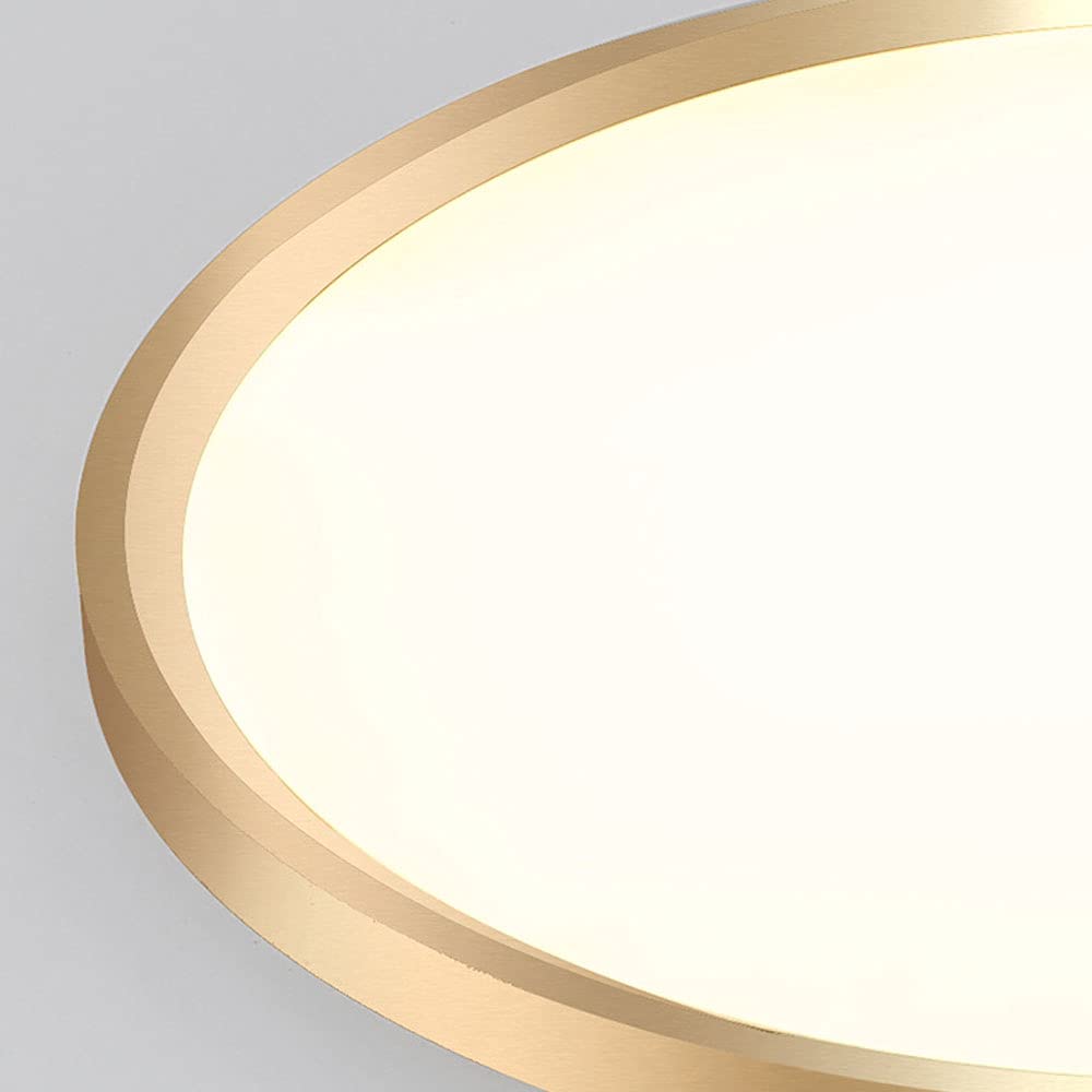 Lámpara De Techo Blanca Redonda Ultrafina (6000 K), Luz De Techo Empotrada, Luz Plana LED De Bajo Consumo, Dormitorio, Estudio, Vestidor, Iluminación Decorativa, Fácil De Instalar