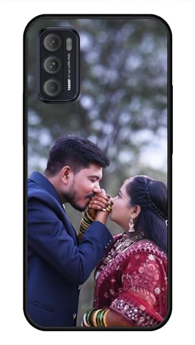 Image of NDCOM for Customised Moto G40 Fusion / G60 Back Cover | Back Cover Moto G40 Fusion | Slim Case DIY Personalised Photo Design | Customized Gift Custom Text Name Printed Metal Case