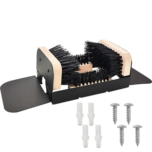 Xmnbl Boot Scrubber, Boot Scrubber Outdoor Heavy Duty, Boot Scrubber Brush, Boot Scraper Cleaner Brush Outdoor Heavy Duty, Shoe Mud Cleaner, Boot Brush Scraper Outdoor, Extra Wide