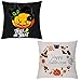Halloween Fodera per Cuscino Zucche Abbraccio Federa Hallowmas Festa Spettrale Strega Caramelle Fodere per Cuscini Ogni Santi Decorazione Vigilia Gatto Nero Fantasma Dolcetto o Scherzetto Tipo7