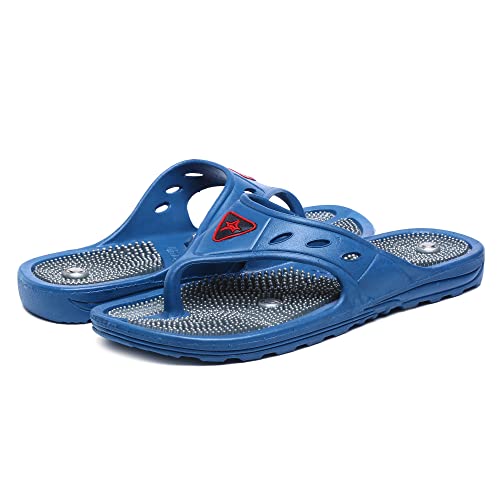 Unistar Foot Acupressure Massage Slippers Sandals for Stress; Plantar Fasciitis; Muscles, Pain Relaxation with Magnetic Therapy Boosts Energy Sandals