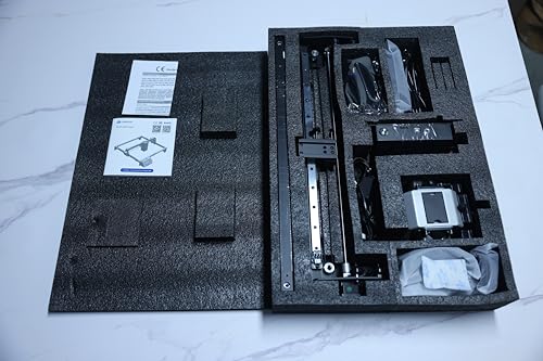 Image of Longer RAY5 Laser Engraver, 40W Output Power, 3.5 inch Color Touch Screen, with Air Assist,App Offline Control, Working Speed Up to 24000mm /min,DIY Engraver Tool for Wood, Metal, Working Area:385 * 385 mm