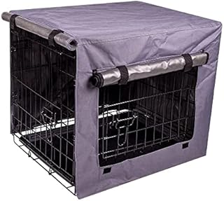 allpetsolutions Dog Crate Cover Quiet Time Pet Cage Cover | Durable Windproof Waterproof Pet Kennel Cover S - Fits Most 30 inch Dog Crates