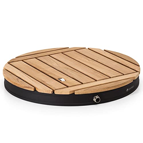 blumfeldt Doccia da Giardino, Doccia Esterna Giardino con Getto d’Acqua di 4 Metri, Doccia da Giardino Esterno, Patio e Piscina con Corpo in Alluminio, Impermeabile, Anti UV e Resistente al Gelo