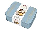 Lambertz European Chocolate Cookies, 3 lbs Gift Tin (Gray)