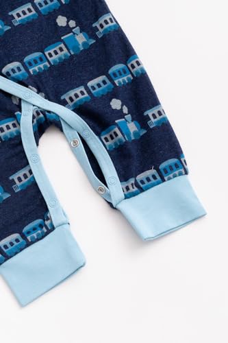 Image of monica + andy Kimono Tie Long Sleeve One Piece, 100% Organic Baby Clothes for Girls & Boys, Preemie, Newborn & Infant