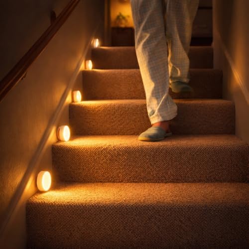 Kit 2 Luminárias LED com Sensor de Presença – Recarregáveis USB, ...