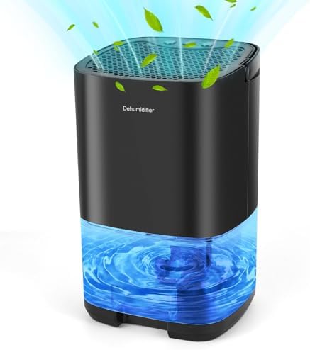 Dreamhigh® 1L Deshumidificador Electrico, Deshumidificador Silenc...