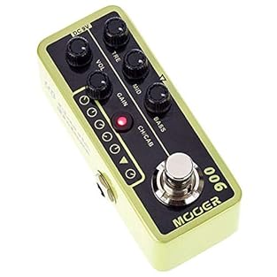 006 US CLASSIC DELUXE: DUAL-CHANNEL PREAMP: Features independent three-band EQ, gain, and volume controls per channel, with selectable speaker cabinet simulation and two programmable footswitch modes for versatile sound shaping. CLASSIC AMERICAN TONE...