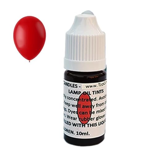 Red Lamp Oil Tint Dye Firefly Smokeless Odourless Liquid 10ml