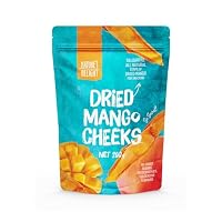 Nature's Delight Dried Mango Cheeks 200g | No Added Sugar, Preservative & Sulphur Free | 100% Natural Soft & Chewy Mango Slices – Healthy Snack Pack