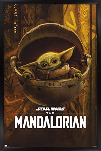 Poster Star Wars The Mandalorian S2 affiche murale encadrée de 37x56 cm
