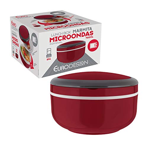 Marmitalunch Box Euro Vermelho
