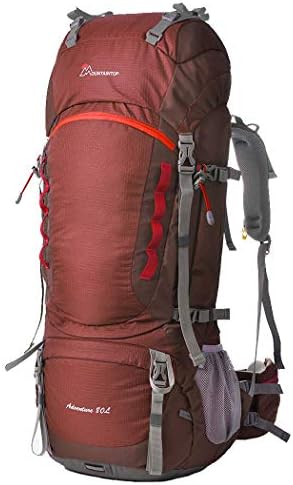 MOUNTAINTOP 50L/60L Trekking Backpack Men Women Unisex Backpack for Outdoor Travel, Climbing, Camping with Rain Cover