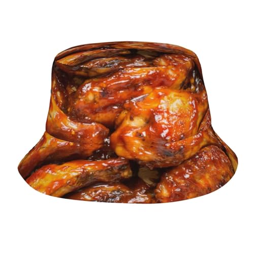 Roast Potato Bucket Hat Unisex Fisherman Hats Summer Sun Cap Outdoor Travel Beach for Women and Men