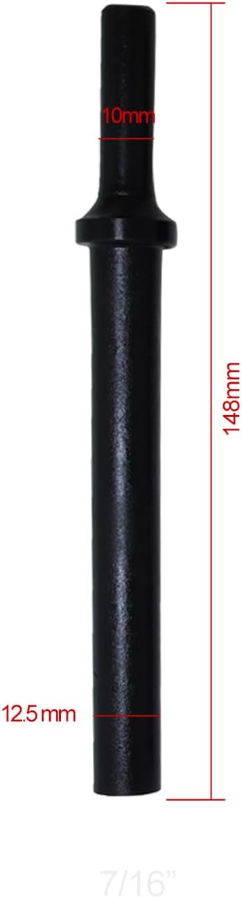 Pneumatic Punch Drift Pneumatic Air Hammer Punch Pin 3/16" to 1/2" 6PCS for Removing Corroded Bolts Or Long Pins