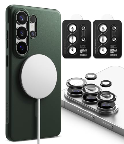 Étui Magnétique Samsung S26 Ultra Antichoc Ringke Onyx Verre Trempé Caméra